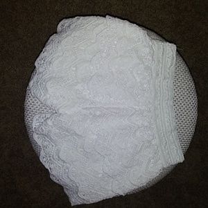 White Lace pants